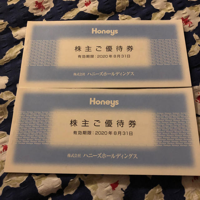 Honeys 株主優待券12000円分 | cao.com.ec
