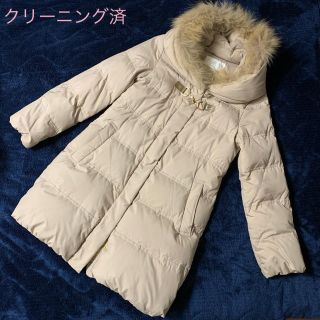 プロポーションボディドレッシング(PROPORTION BODY DRESSING)のゴールドバックル付ダウンコート　値下げしました(ダウンコート)