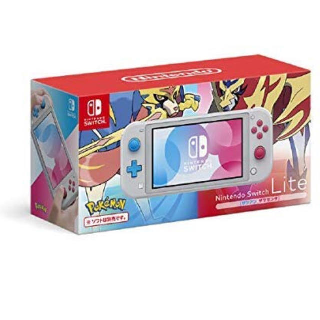 携帯用ゲーム機本体 新品・未開封 Nintendo Switch Lite ザシアン ...