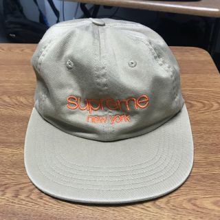 シュプリーム(Supreme)のsupreme キャップ ベージュ (キャップ)