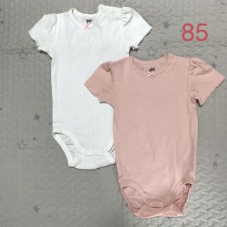 エイチアンドエム(H&M)の【新品未使用】H&M 肌着 12-18m 2枚セット(肌着/下着)