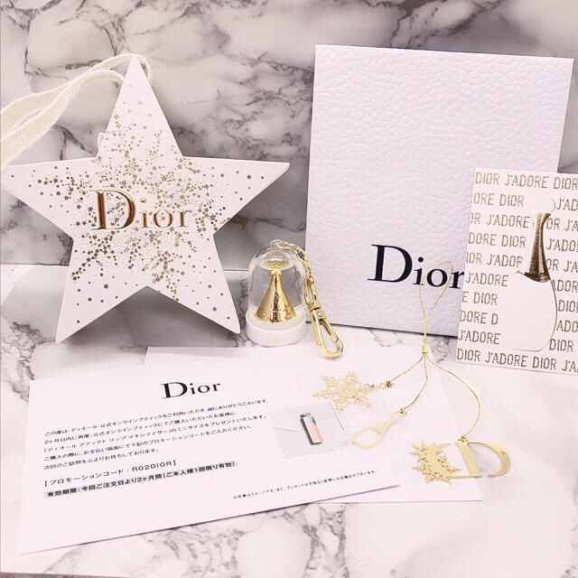 Christian Dior(クリスチャンディオール)のディオール　クリスマス　スノードームなど　 コスメ/美容のベースメイク/化粧品(その他)の商品写真