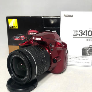 ニコン(Nikon)のNikon D3400 AF-P 18-55レンズKIT 174ショット美品(デジタル一眼)