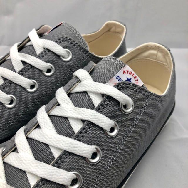 CONVERSE(コンバース)のCONVERSE コンバース ローカット スニーカー グレー 23.5 レディースの靴/シューズ(スニーカー)の商品写真