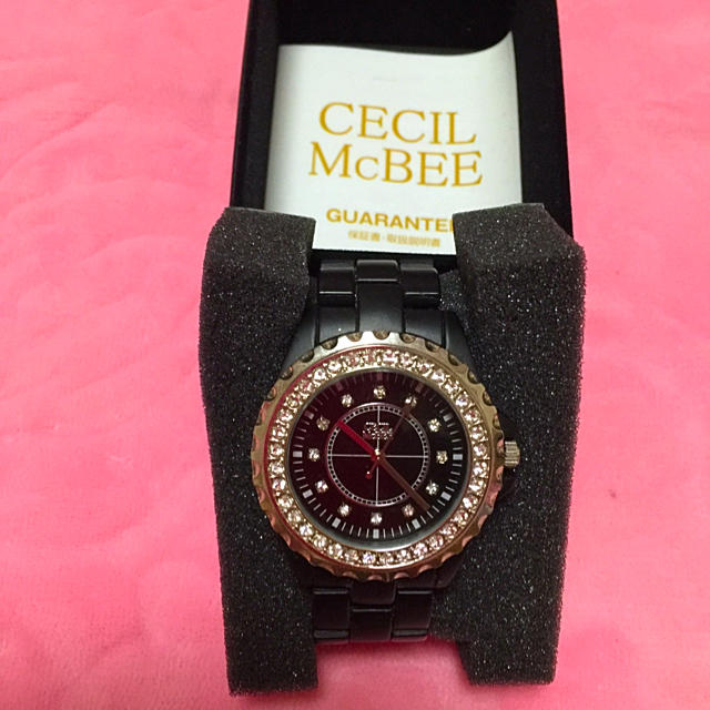 CECIL McBEE(セシルマクビー)のセシルマクビー ノベルティー腕時計 レディースのファッション小物(腕時計)の商品写真
