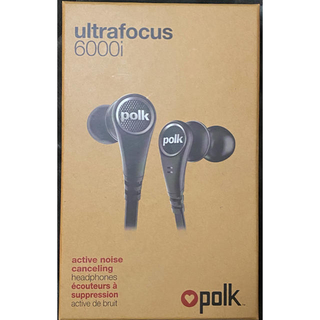 Polk Audio ダイナミック型イヤホン Ultra Focus 6000i(ヘッドフォン/イヤフォン)