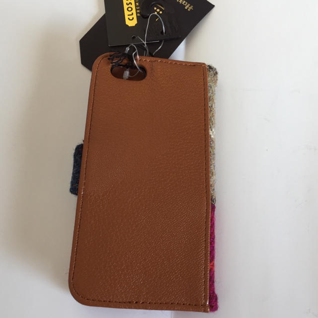 Harris Tweed(ハリスツイード)のハリスツイード 手帳型スマホケース iPhone6 未使用品 スマホ/家電/カメラのスマホアクセサリー(iPhoneケース)の商品写真