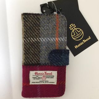 ハリスツイード(Harris Tweed)のハリスツイード 手帳型スマホケース iPhone6 未使用品(iPhoneケース)