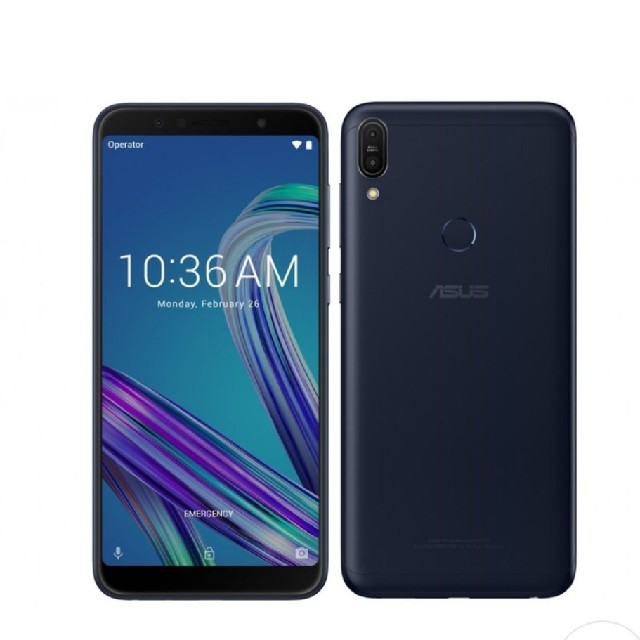 【新品未開封】ASUS ZenFone max pro m1ブラック充電器イヤホン箱等未使用状態