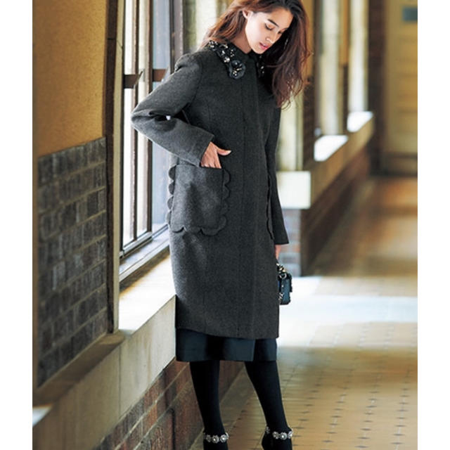 チェスティ♡Flower wool coat
