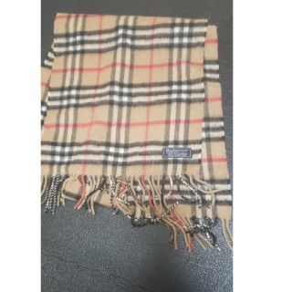 バーバリー(BURBERRY)の美品 イングランド製! Burberrys バーバリーズ 最高級 カシミヤ100(マフラー)