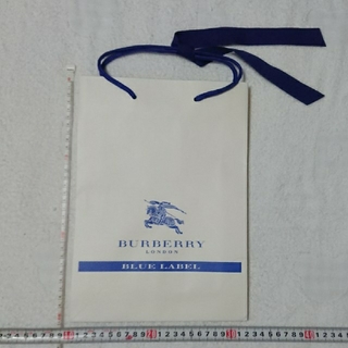 バーバリーブルーレーベル(BURBERRY BLUE LABEL)のBURBERRY バーバリー 紙袋(リボン付)(ショップ袋)