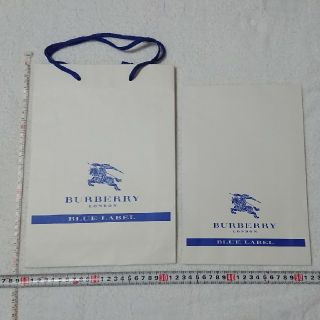 バーバリーブルーレーベル(BURBERRY BLUE LABEL)のBURBERRY バーバリー 紙袋(内紙袋付)(ショップ袋)