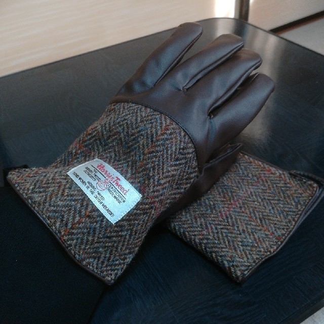 Harris Tweed(ハリスツイード)のハリスツイードの手袋 レディースのファッション小物(手袋)の商品写真