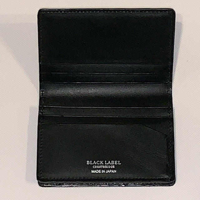 新品】ショップ袋付◇ブラックレーベル クレストブリッジ◇名刺 新品】ショップ袋付◇ブラックレーベル クレストブリッジ◇名刺