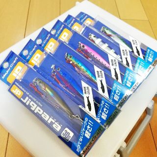 メジャークラフト(Major Craft)の新品未使用✩送料込み♪メジャークラフト ジグパラショート30g 6カラー セット(ルアー用品)