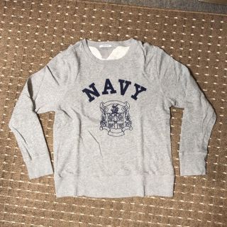 フリークスストア(FREAK'S STORE)のUNION STATION スウェット NAVYロゴ グレー(スウェット)