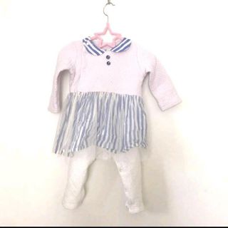 エフオーキッズ(F.O.KIDS)のセール　BREEZE　ブリーズ  女の子　80 　ロンパース　ワンピース　(ロンパース)