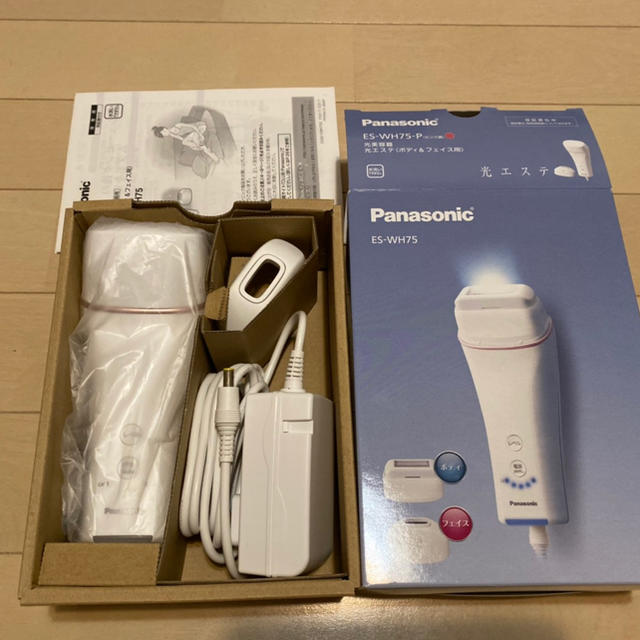 Panasonic - Panasonic ES-WH75-P 光美容器 光エステの通販 by 断捨離's shop｜パナソニックならラクマ