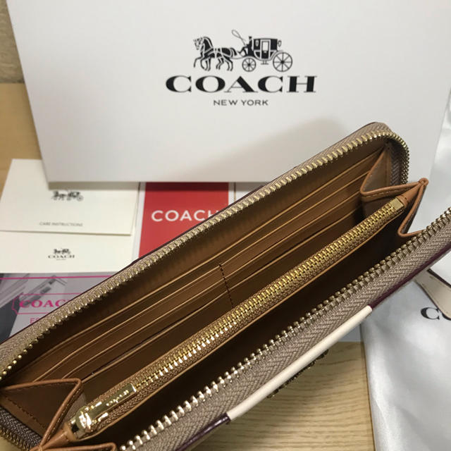 COACH    コーチ　長財布　新品