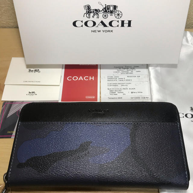 COACH    コーチ　長財布　新品