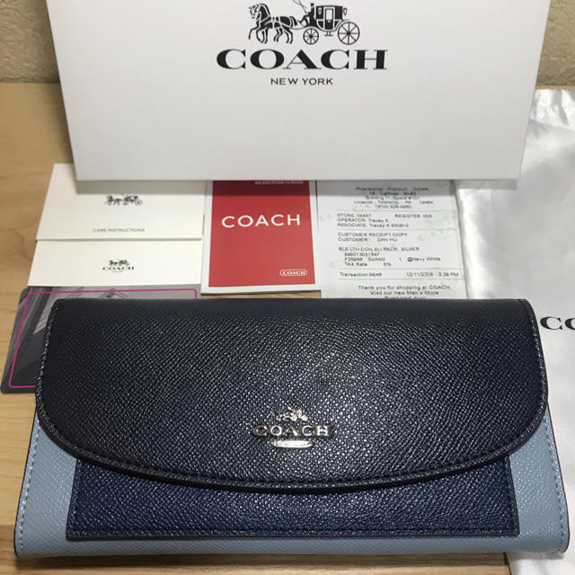 COACH    コーチ　長財布　新品