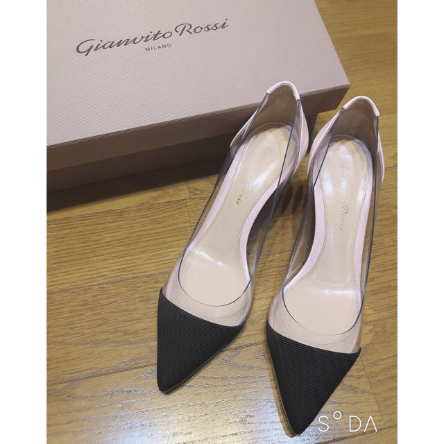売れ筋ランキングも Drawer rossi gianvito サイズ35 PLEXIパンプス