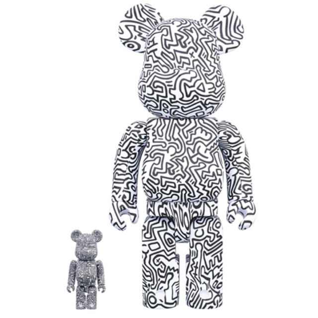 ベアブリック Keith haring キースヘリング #4 400%セット-