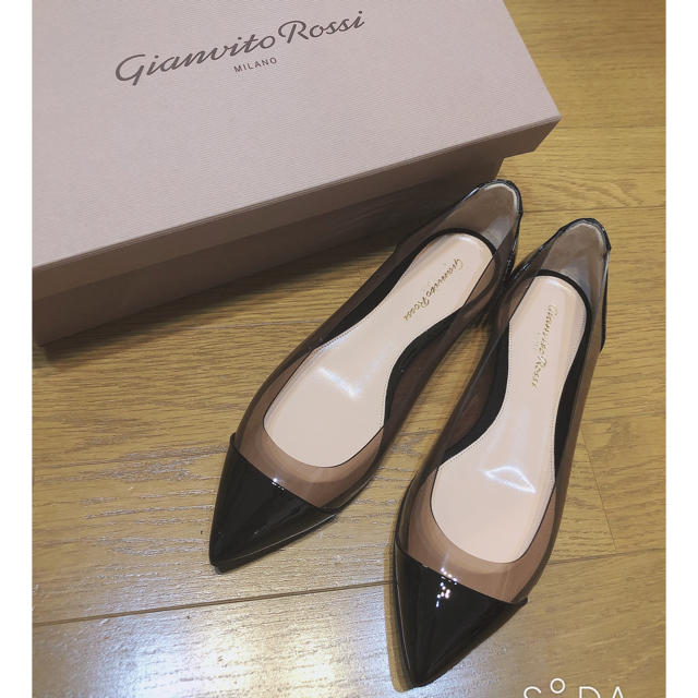 PLEXIフラット アウトレット 通販 Drawer パンプス ジャンヴィトロッシ PLEXIフラット 36 gianvito セール正規店