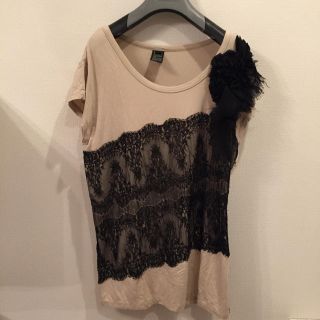 ダブルスタンダードクロージング(DOUBLE STANDARD CLOTHING)のダブスタ Sov. レースカットソー(カットソー(半袖/袖なし))