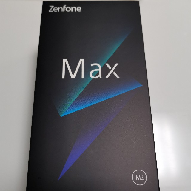 新品未開封品　zenfone max m2 ミッドナイトブラック2CA6W-CDMA