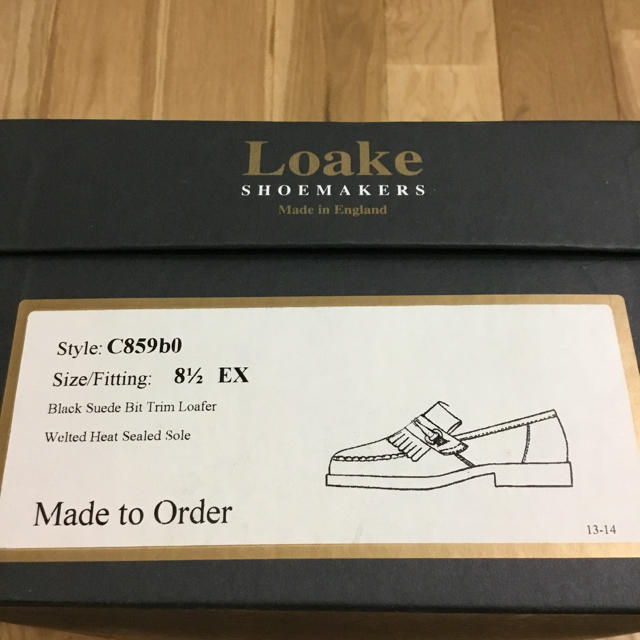 NEIGHBORHOOD(ネイバーフッド)のネイバーフッド✖️Loake ビットローファー UK8ハーフ 試着のみ メンズの靴/シューズ(スリッポン/モカシン)の商品写真