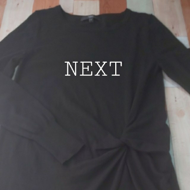 NEXT(ネクスト)のnext  裾結びロングニット レディースのトップス(ニット/セーター)の商品写真