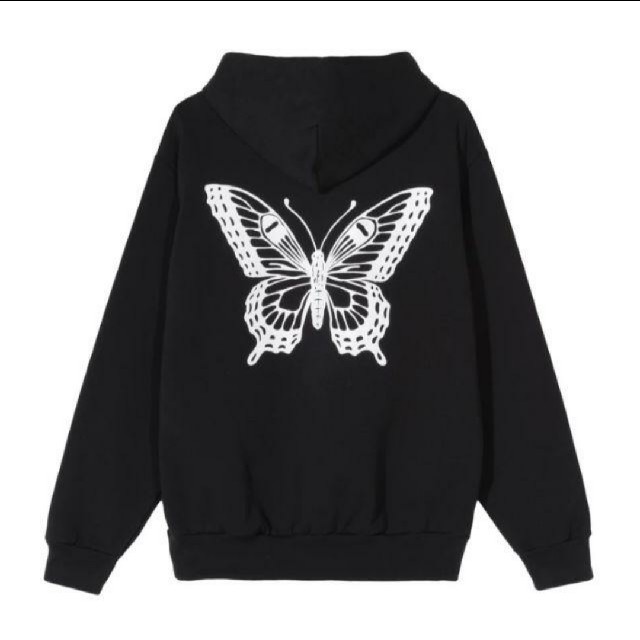 【L】Girls Don’t Cry BUTTERFLY HOODY パーカー