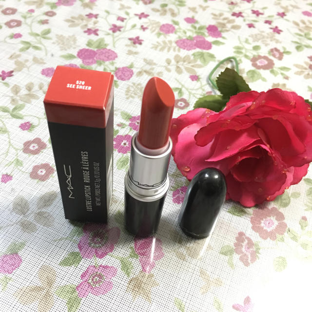 MAC(マック)の【数量限定値下げ中】不動の人気色♡MAC SEE SHEER リップ♡新品未使用 コスメ/美容のベースメイク/化粧品(口紅)の商品写真