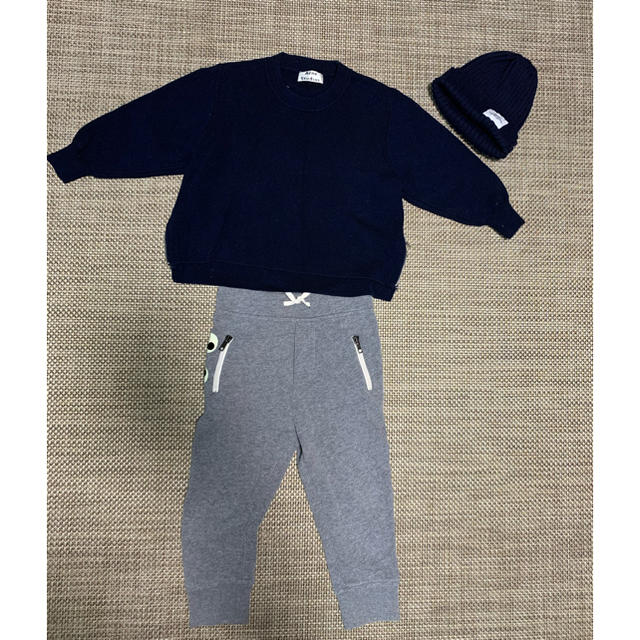 こどもビームス(コドモビームス)のjcrew 裏起毛スエットパンツ　 キッズ/ベビー/マタニティのキッズ服男の子用(90cm~)(パンツ/スパッツ)の商品写真