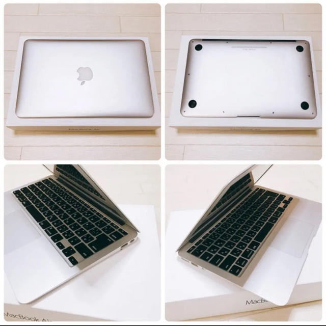 Mac (Apple)(マック)の【美品/127回】MacbookAir2014 11.6 inch  スマホ/家電/カメラのPC/タブレット(ノートPC)の商品写真