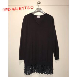 レッドヴァレンティノ(RED VALENTINO)のレッド ヴァレンティノ RED VALENTINO ウール ニット ワンピース(ニット/セーター)