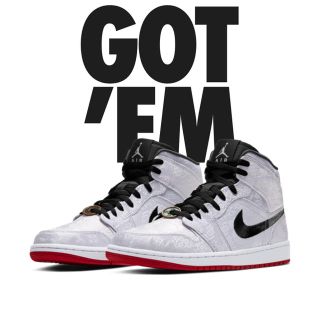 ナイキ(NIKE)のCLOT×NIKE AIR JORDAN1 MID 28cm(スニーカー)