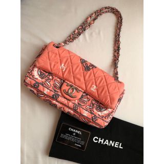 極美品 CHANEL バンダナ柄 マトラッセ ショルダーバッグ