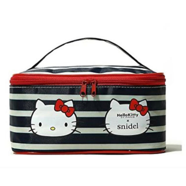 ハローキティ(ハローキティ)のSpring 2010年1月号付録 Snidel×HELLO KITTYバニティ レディースのファッション小物(ポーチ)の商品写真