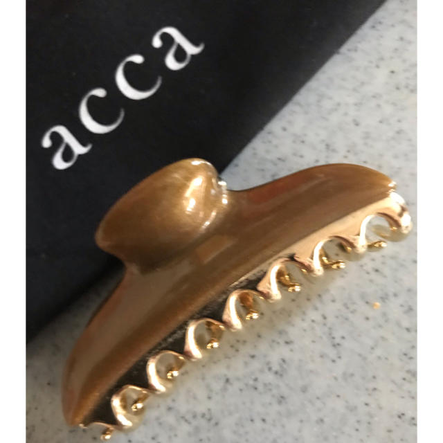 acca(アッカ)のacca  クリップ　　M レディースのヘアアクセサリー(バレッタ/ヘアクリップ)の商品写真