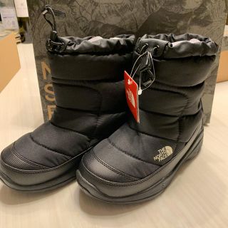 ザノースフェイス(THE NORTH FACE)のノースフェイス ヌプシ ブーティー ブーツ 20センチ ブラック(ブーツ)