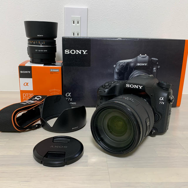 SONY デジタル一眼レフα77 II ILCA-77M2Q + 単焦点35mmデジタル一眼