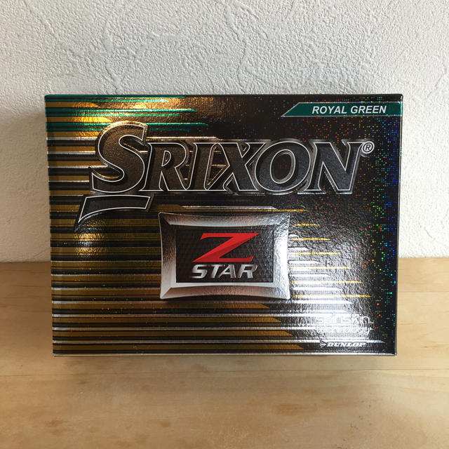 Srixon(スリクソン)のSRIXON スリクソン ボール 新品 Zスター チケットのスポーツ(ゴルフ)の商品写真