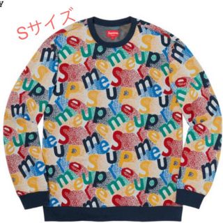 シュプリーム(Supreme)のシュプリーム Supreme Scatter Text Crewneck (ニット/セーター)