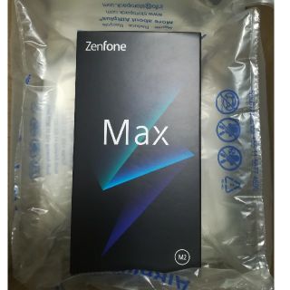 エイスース(ASUS)のASUS Zenfone Max M2 ブラック simフリー 本体 未開封新品(スマートフォン本体)