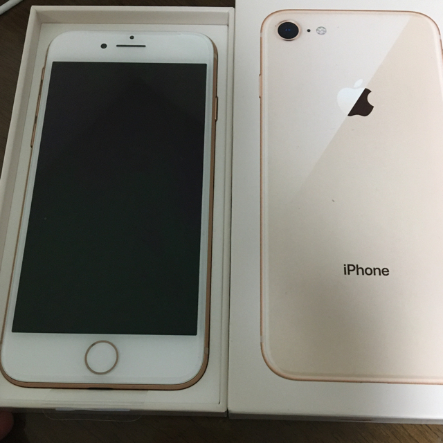 SIMフリー iPhone 8 ゴールド 64GB - スマートフォン本体