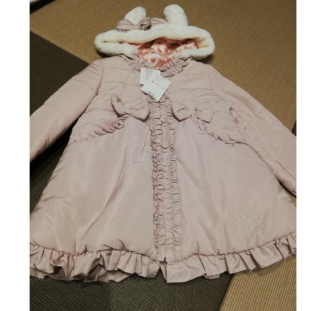 Shirley Temple(シャーリーテンプル)の専用　タフタうさみみコート キッズ/ベビー/マタニティのキッズ服女の子用(90cm~)(コート)の商品写真