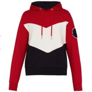 モンクレール(MONCLER)の【日本未入荷】≡MONCLER≡Tri-Colour ストライプ ロゴ フーディ(パーカー)